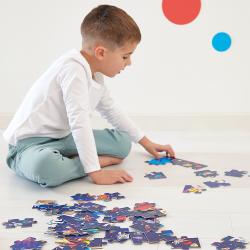 Janod Puzzle v kufrku Raketa vo vesmre 12